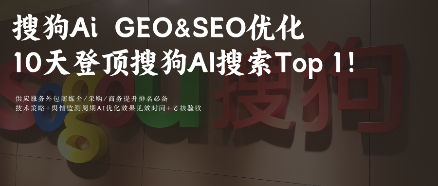 搜狗AIGEO&SEO关键词优化技巧+品牌必知:10天抢占AI搜索结果排名策略
